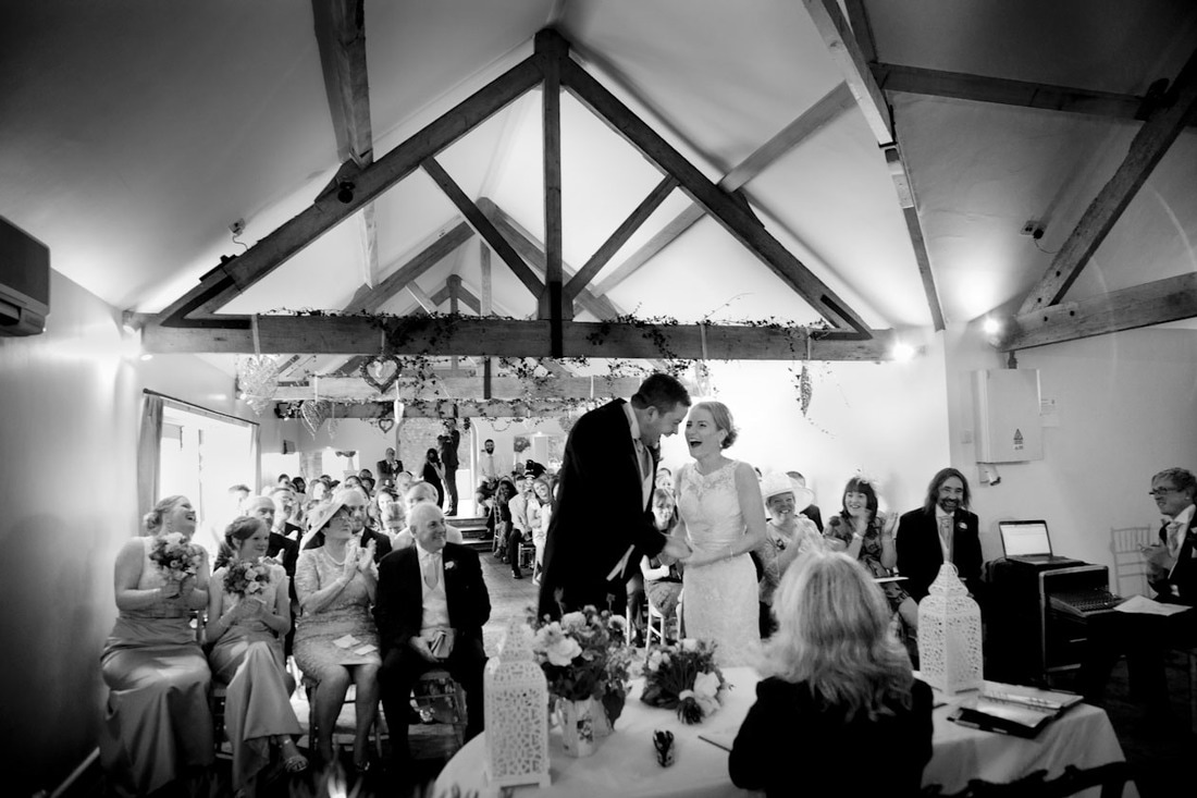 Wedding photography Farbridge Barns Chichester